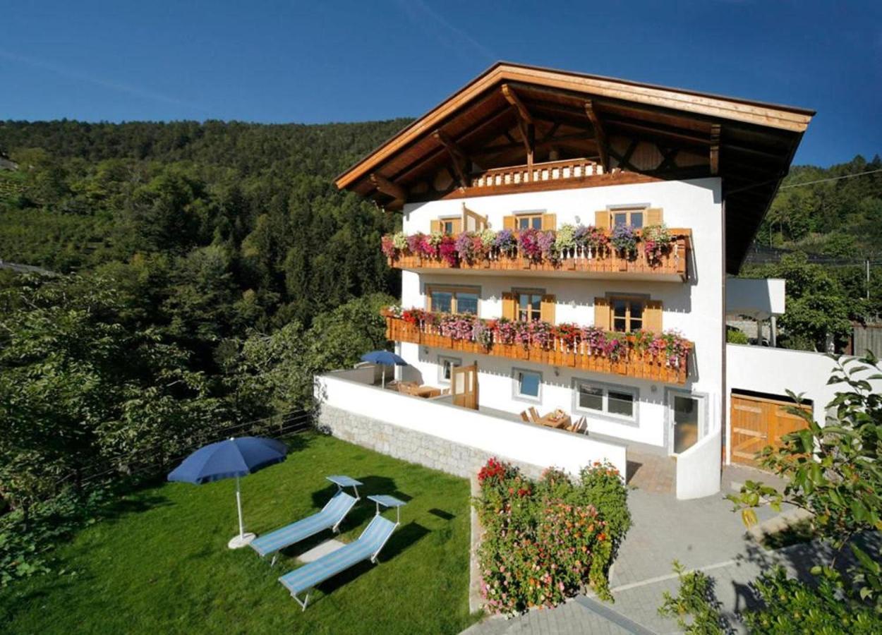 Oberegghof Ferienwohnung Garten Rifiano Ngoại thất bức ảnh