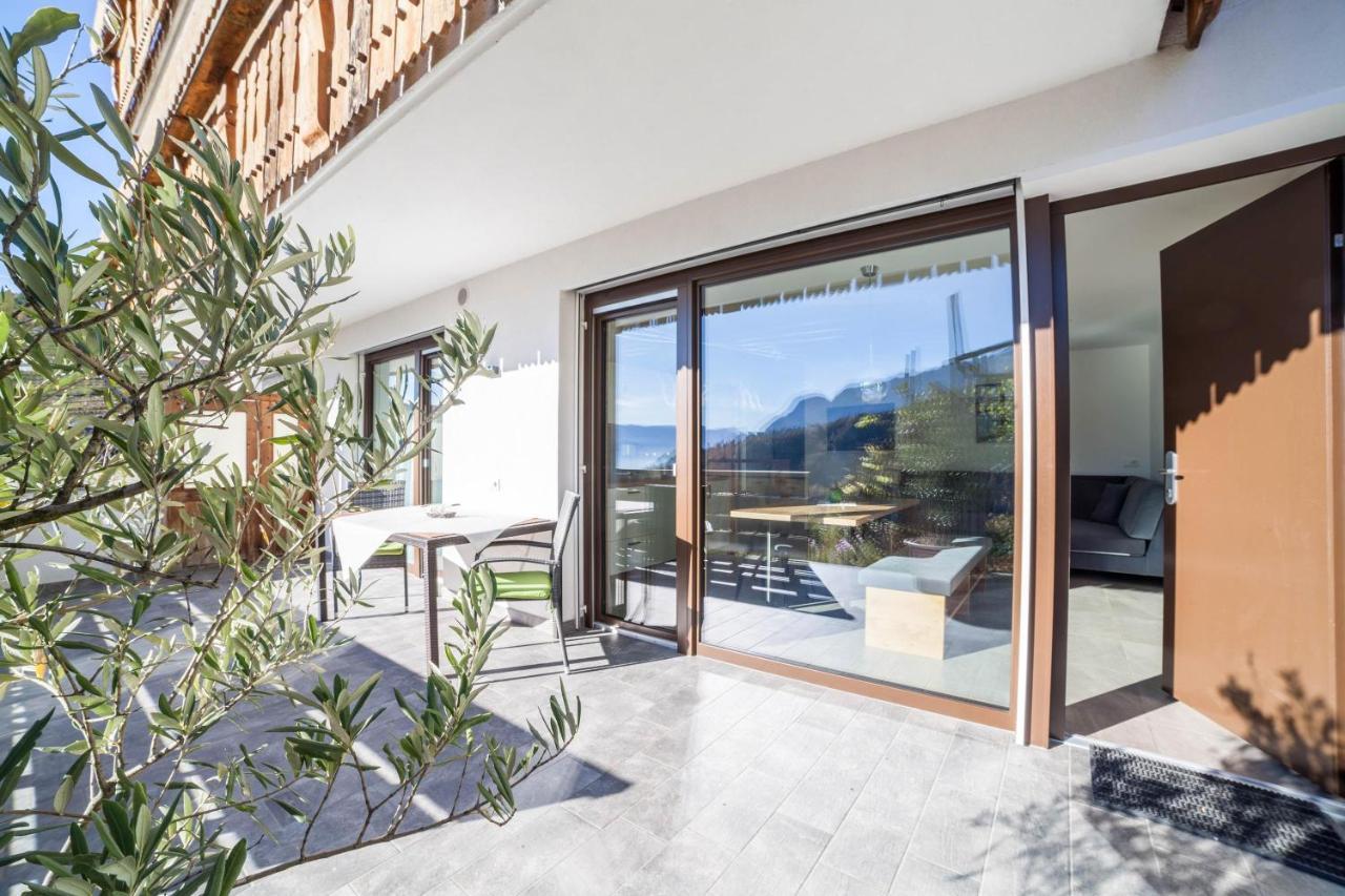 Oberegghof Ferienwohnung Garten Rifiano Ngoại thất bức ảnh